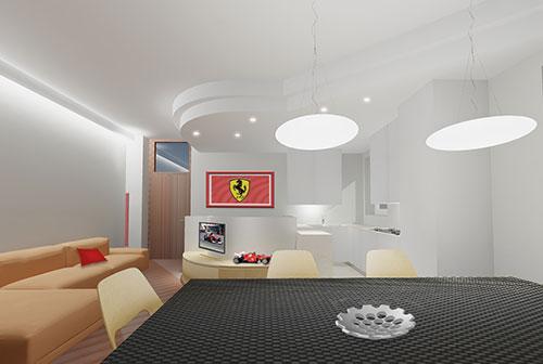 Ferrari supporter's house