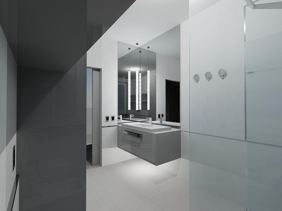 Progetto bagno minimale